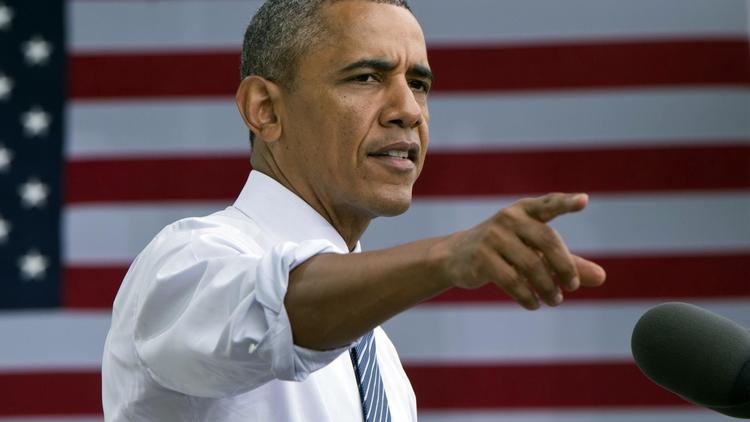 Le président américain Barack Obama à Minneapolis, dans l'Etat du Minnesota, le 27 juin 2014 [Mandel Ngan / AFP]