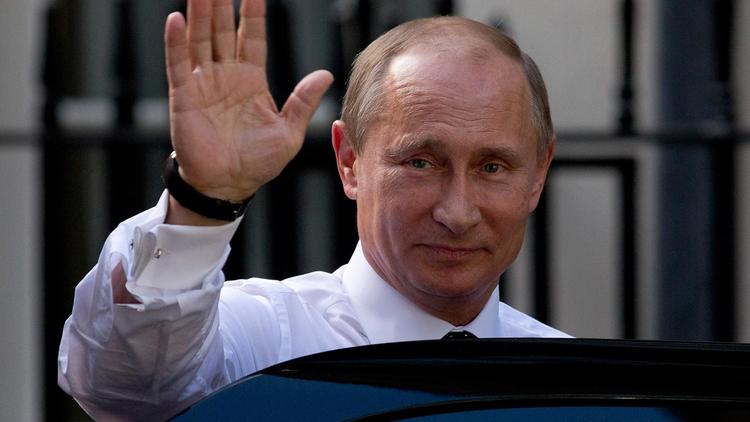 Le président russe Vladimir Poutine le 16 juin 2013 à Londres [Justin Tallis / AFP]