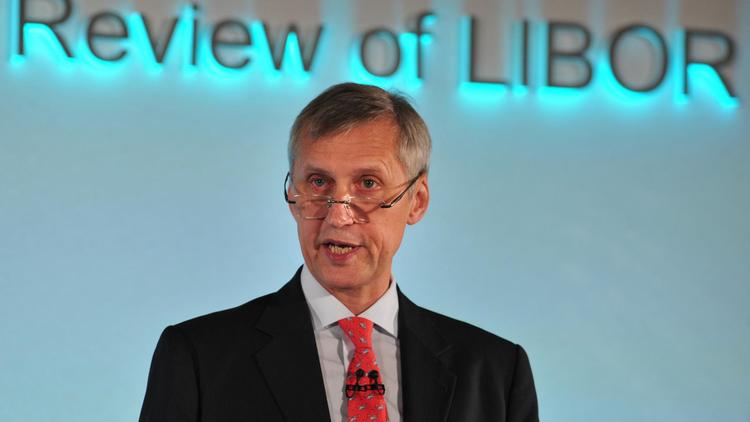Martin Wheatley, l'un des directeurs de l'Autorité des marchés financiers (FSA), le 28 septembre 2012 à Londres [Carl Court / AFP]