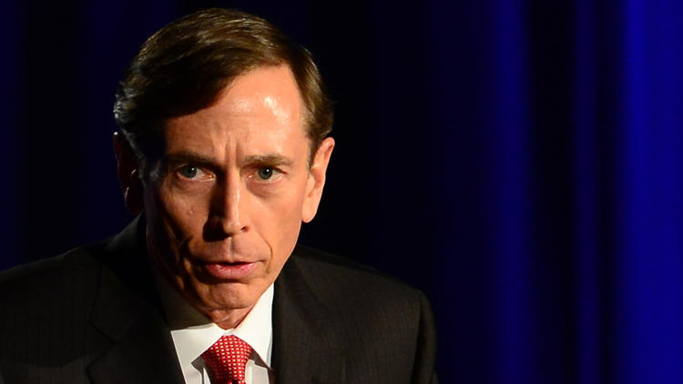 L'ancien patron de la CIA David Petraeus, à Los Angeles, le 26 mars 2013 [Frederic J. Brown / AFP]