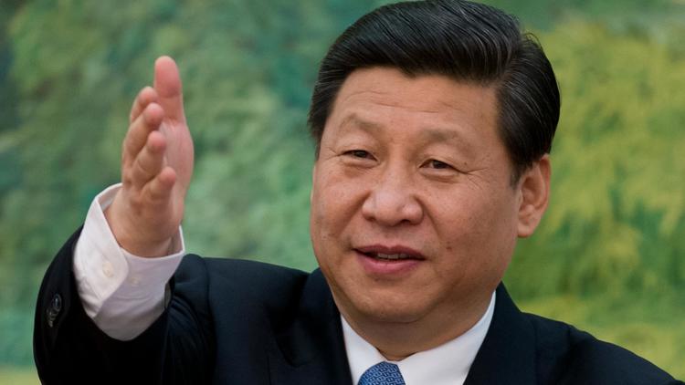 Le premier responsable chinois, Xi Jinping, lors d'une conférence à Pékin le 5 décembre 2012 [Ed Jones / Pool/AFP]