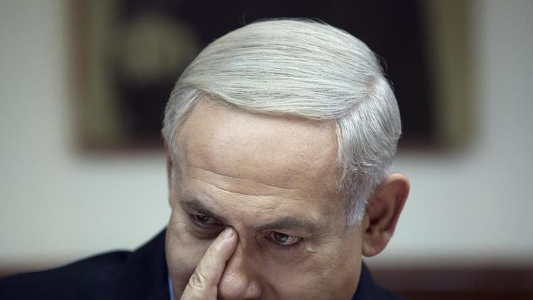 Le Premier ministre israélien Benjamin Netanyahu, le 23 septembre 2012 à Jérusalem [Ariel Schalit / AFP]