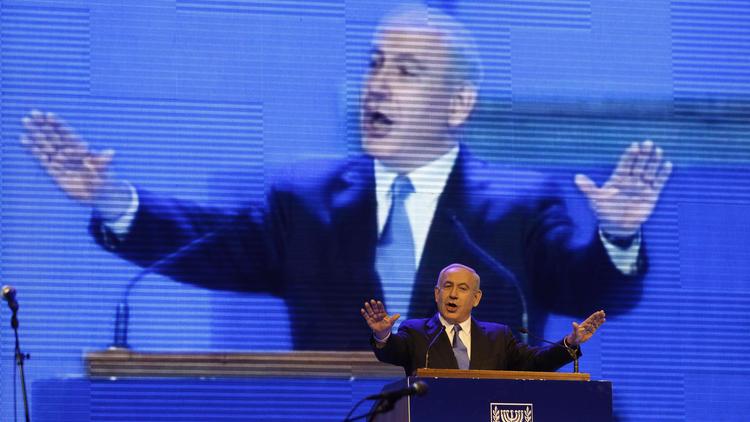 Benjamin Netanyahu le 25 décembre 2012 à Jérusalem [Gali Tibbon / AFP]