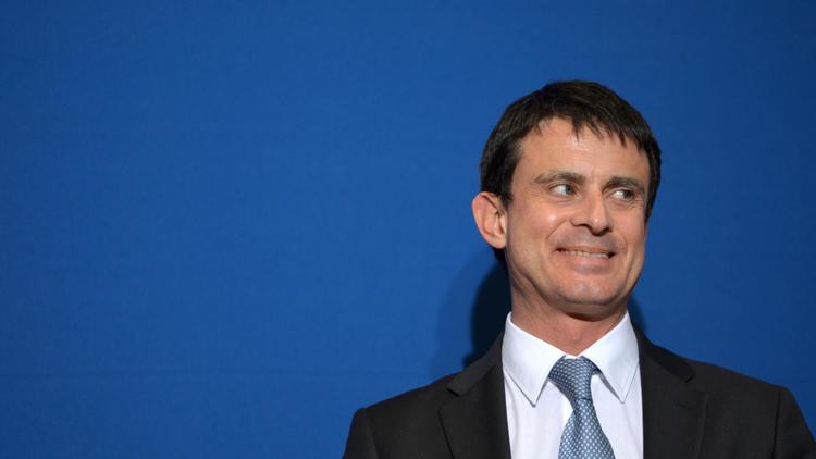Manuel Valls, le 16 novembre 2012 à Paris [Miguel Medina / AFP]