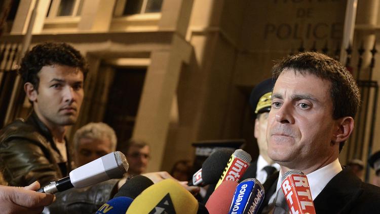 Manuel Valls, le ministre de l'Intérieur, le 26 novembre 2012 à Marseille [Boris Horvat / AFP]
