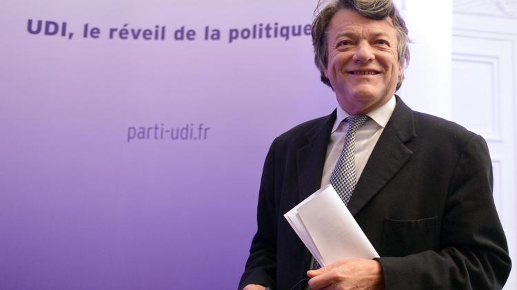 Le président de l'UDI Jean-Louis Borloo, le 28 novembre 2012 à Paris [Miguel Medina / AFP/Archives]
