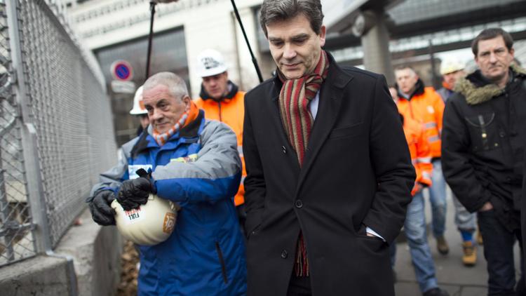 Arnaud Montebourg le 30 novembre 2012 à Paris [Fred Dufour / AFP]