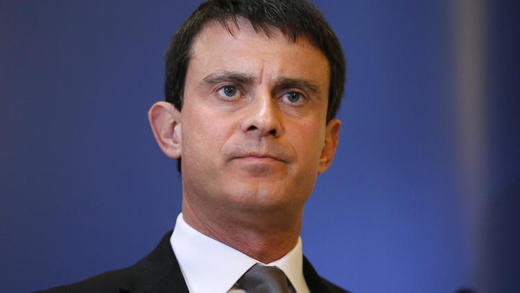 Le ministre de l'Intérieur, Manuel Valls, le 8 décembre 2012 à Paris [Kenzo Tribouillard / AFP/Archives]