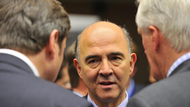 Pierre Moscovici, ministre Français des Finances, le 12 décembre 2012 à Bruxelles [Georges Gobet / AFP]