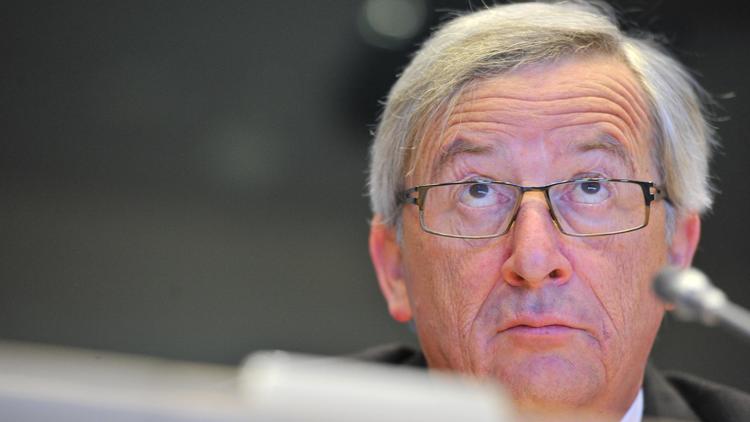 Le chef de file des ministres des Finances de la zone euro, Jean-Claude Juncker, à Bruxelles, le 10 janvier 2013 [Georges Gobet / AFP]