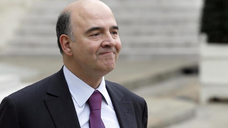 Le ministre de l'Economie, Pierre Moscovici, le 13 février 2013 à Bruxelles [Patrick Kovarik / AFP/Archives]