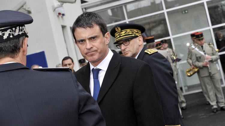 Manuel Valls, le 25 mars 2013 à Clermont-Ferrand