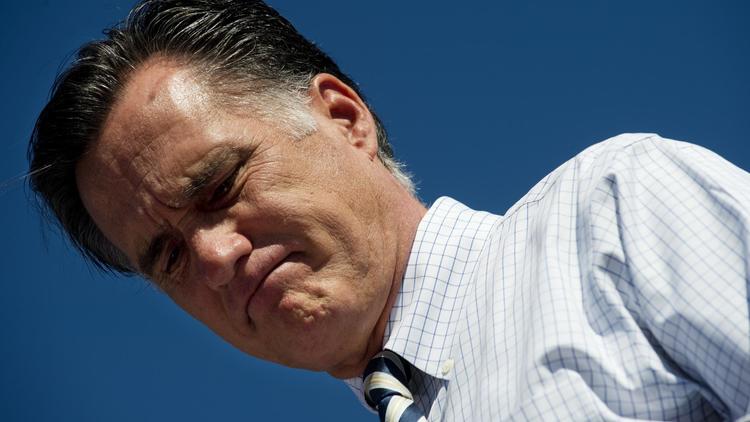 Mitt Romney à Richmond, en Virginie, le 12 octobre 2012 [Jim Watson / AFP/Archives]