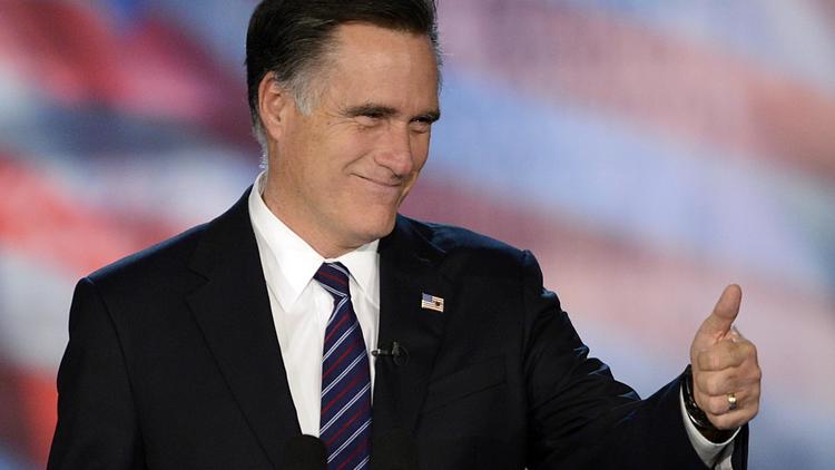 Mitt Romney, candidat déchu, le 7 novembre 2012 [Timothy A. Clary / AFP/Archives]
