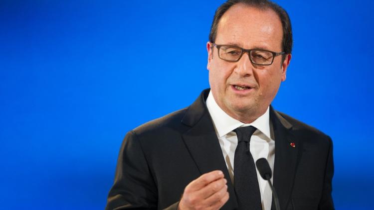 François Hollande le 14 septembre 2015 à Vesoul [SEBASTIEN BOZON / AFP/Archives]