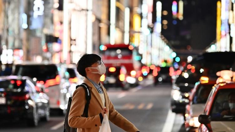 Dans une rue de Tokyo, le 26 janvier 2020 [CHARLY TRIBALLEAU / AFP]