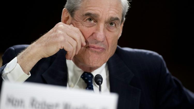 Robert Mueller, alors directeur du FBI, lors d'une audition au Sénat le 19 juin 2013 [SAUL LOEB / AFP/Archives]