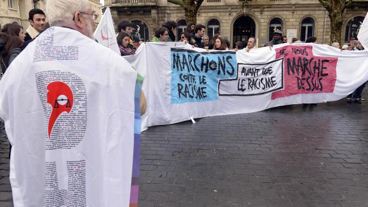 Manifestation contre le racisme à Bordeaux le 8 février 2014 [Jean-Pierre Muller / AFP/Archives]