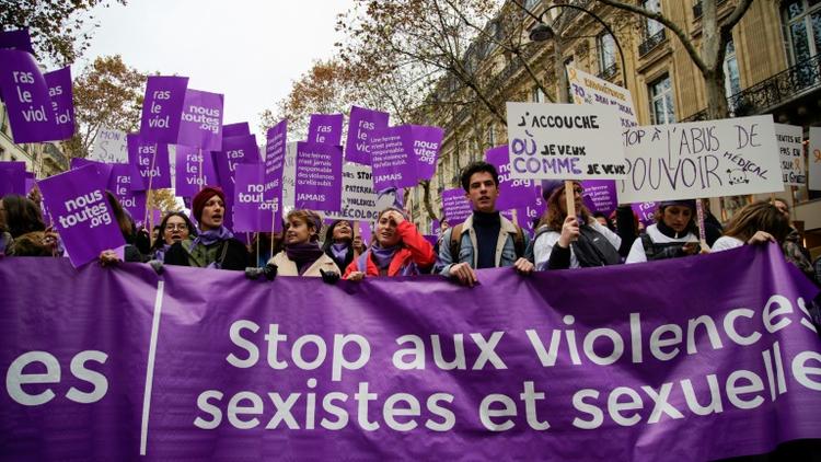 Manifestation contre les violences sexistes et sexuelles, à Paris le 24 novembre 2018 [- / AFP]
