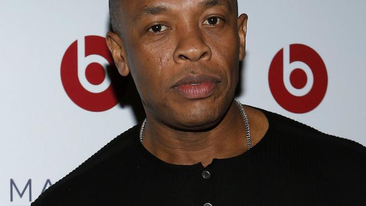 Le fondateur de Beats Electronics, Dr Dre, le 10 janvier 2013 à Las Vegas [Isaac Brekken / Getty/AFP/Archives]