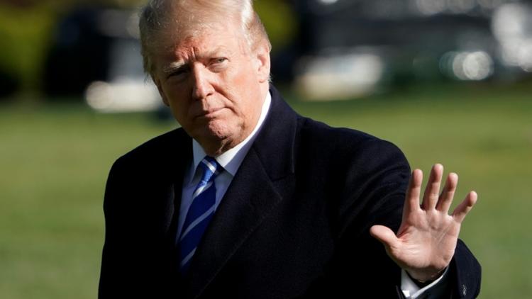 Le président américain Donald Trump, le 5 avril 2018 à la Maison Blanche, à Washington [Mandel NGAN / AFP]
