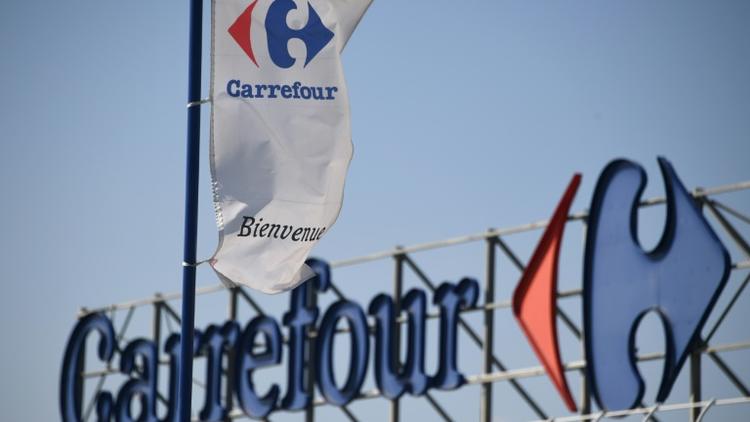 Un supermarché de l'enseigne Carrefour, à Montpellier le  28 mars 2019 [Pascal GUYOT / AFP/Archives]