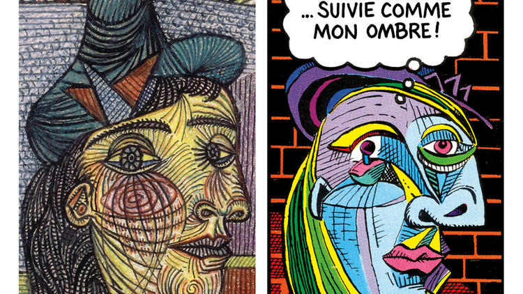 Pablo Picasso aimait la BD qui elle-même le lui rend bien