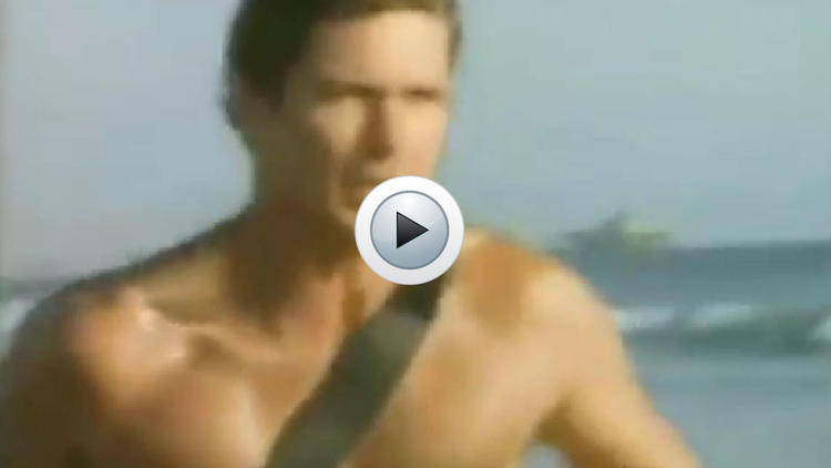 David Hasselhoff tenait le rôle principal dans la série Alerte à Malibu.