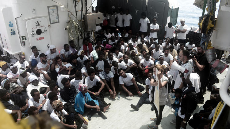 L'imbroglio autour du navire humanitaire Aquarius a révélé les dissensions au sein de l'UE.