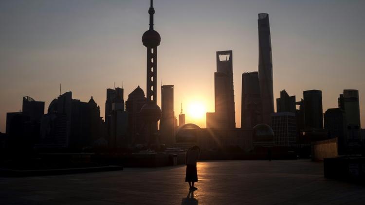 China's economy is expected to have grown 6.7 percent during the January through March period [Johannes EISELE / AFP/Archives]