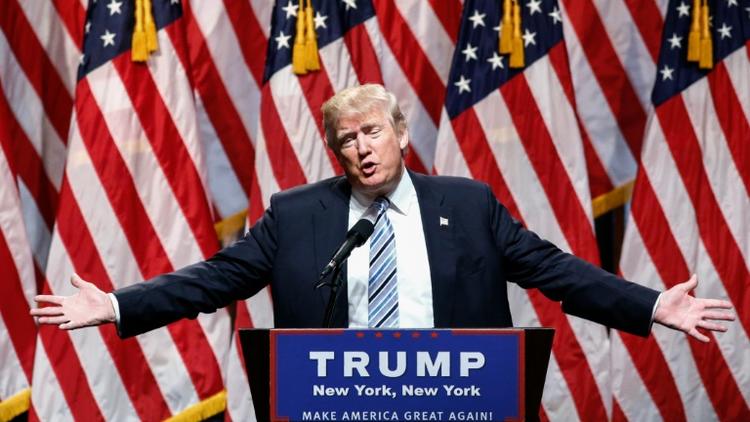 Le candidat républicain à la Maison Blanche, Donald Trump, le 16 juillet 2016 à New York, aux Etats-Unis [KENA BETANCUR / AFP/Archives]