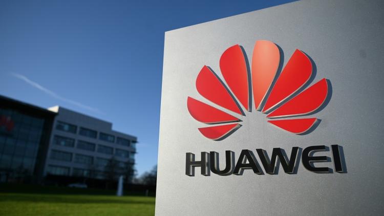 Le siège de l'entreprise chinoise Huawei à Reading, à l'ouest de Londres, le 28 janvier 2020 [DANIEL LEAL-OLIVAS / AFP]