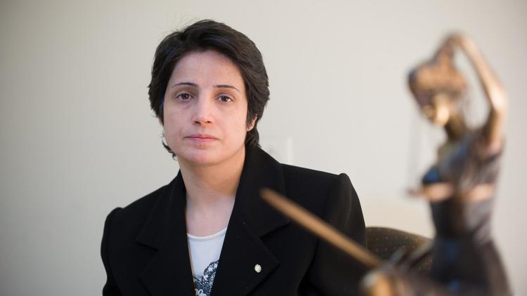 L'avocate iranienne Nasrin Sotoudeh à Téhéran le 1er novembre 2008 [Arash Ashourinia / AFP/Archives]