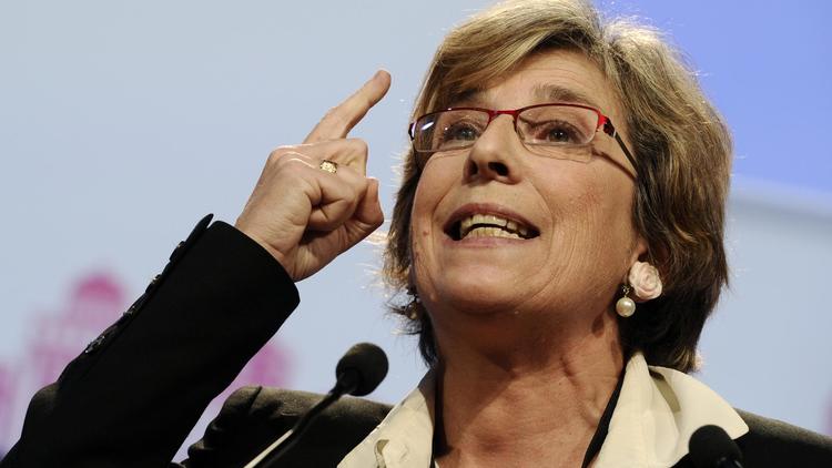 La sénatrice socialiste Marie-Noëlle Lienemann, à Toulouse le 27 octobre 2012 [Lionel Bonaventure / AFP/Archives]