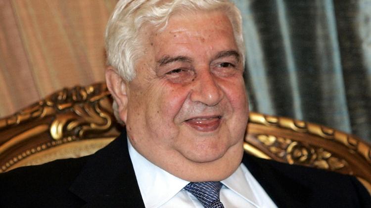 Le chef de la diplomatie syrienne Walid Mouallem le 25 mars 2009 à Bagdad [Ali Abbas / AFP/Archives]