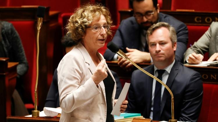 La ministre du Travail Muriel Pénicaud le 7 novembre 2017 à l'Assemblée nationale à Paris [FRANCOIS GUILLOT / AFP]