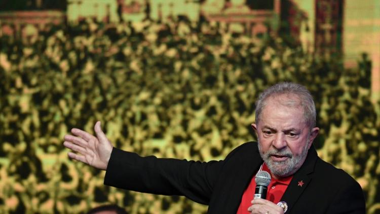 L'ex-président brésilien Luiz Inácio Lula da Silva, le 1er juin 2017 à Brasilia [EVARISTO SA / AFP/Archives]