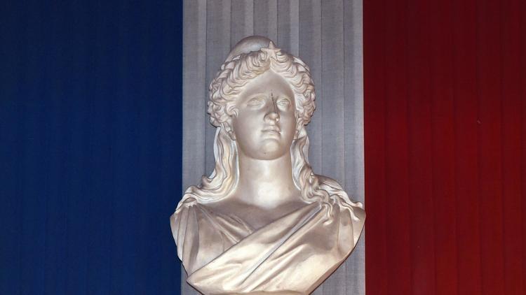Un buste de Marianne dans une mairie [Pascal Pavani / AFP/Archives]
