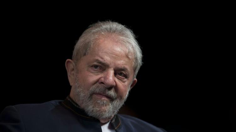 L'ex-président brésilien Luiz Inacio Lula da Silva, le 16 janvier 2018 à Rio de Janeiro [Mauro PIMENTEL / AFP/Archives]