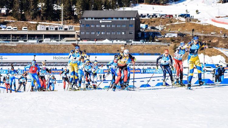 La dernière étape de la Coupe du monde de biathlon était organisée à Oslo.