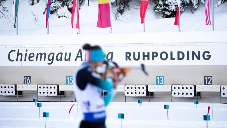 La 6e étape de la Coupe du monde de biathlon est organisée à Ruhpolding.