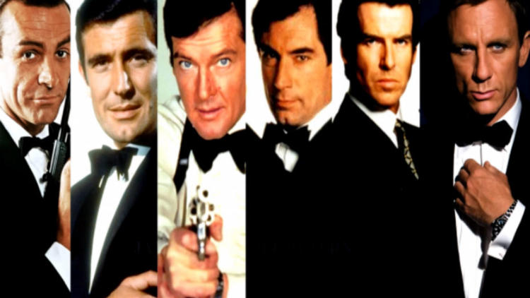 Six acteurs ont interprété le plus célèbre des espions britanniques au cours des dernières décennies. 