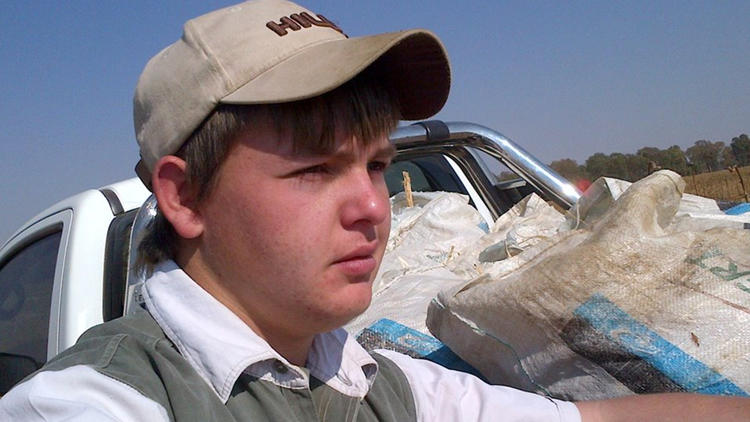 Brendin Horner, fermier blanc sud-africain de 21 ans, a été tué vendredi 2 octobre.