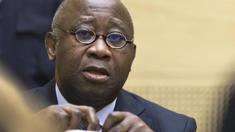 L'ancien président de Côte d'Ivoire Laurent Gbagbo à la CPI de La Haye le 19 février 2013  [Michael Kooren / Pool/AFP/Archives]