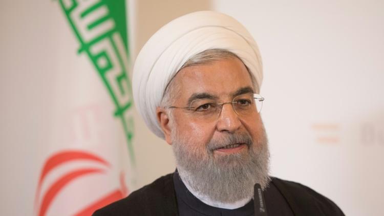 Le président iranien Hassan Rohani, le 4 juillet 2018 à Vienne [ALEX HALADA / AFP/Archives]