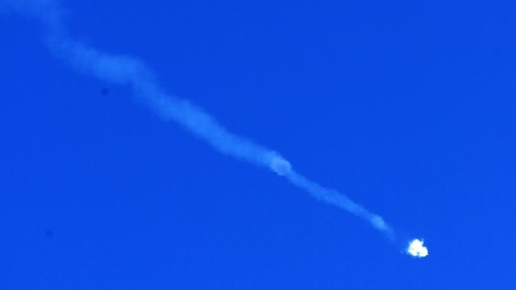La fusée Soyouz MS-10 emportant l'astronaute américain Nick Hague et le cosmonaute russe Alexeï Ovitchinine vers la Station spatiale internationale a connu une défaillance de ses moteurs après son décollage le 11 octobre 2018. [Kirill KUDRYAVTSEV / AFP]