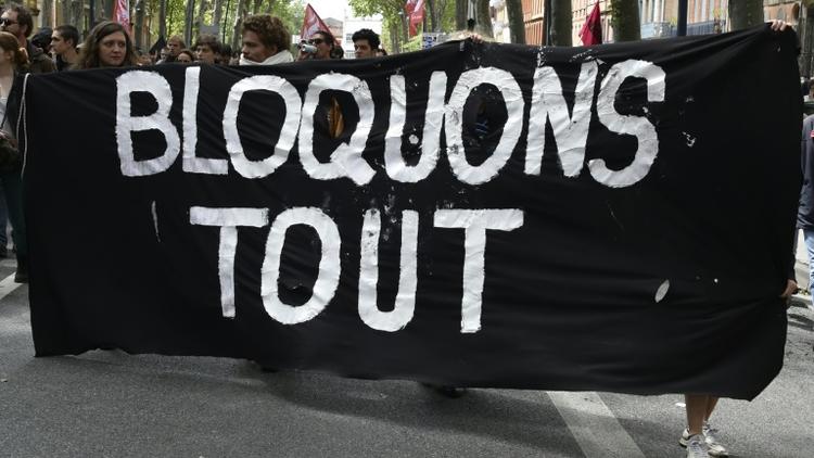 Manifestation contre la loi travail le 19 mai 2016 à Toulouse [PASCAL PAVANI / AFP]