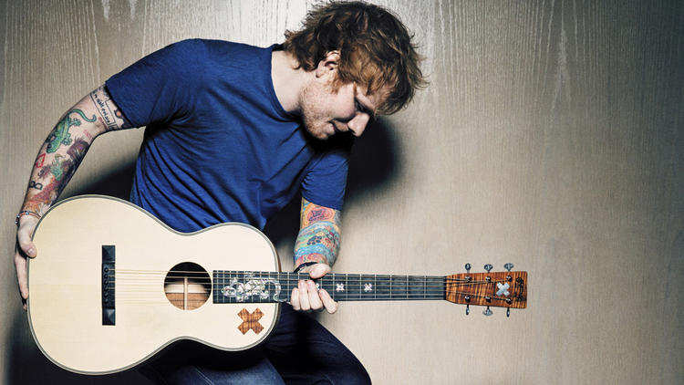 Le chanteur britannique Ed Sheeran sort un nouvel album
