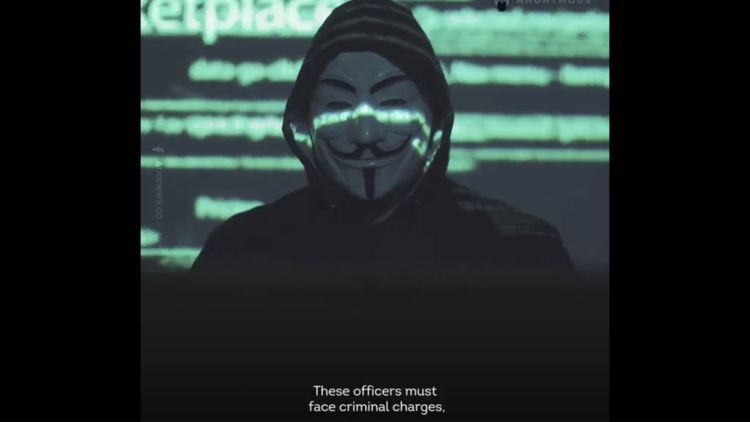 Anonymous est un mouvement anonyme de pirates du web.