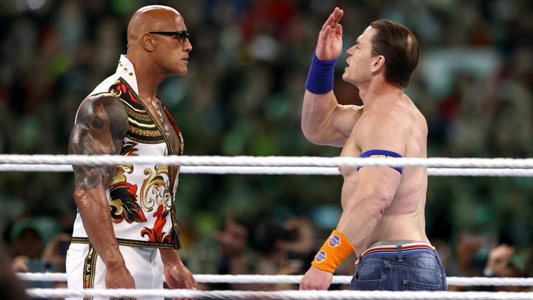 Les deux acteurs sont «ennemis» depuis leur dernier combat lors du Wrestlemania 29 en 2013. 
